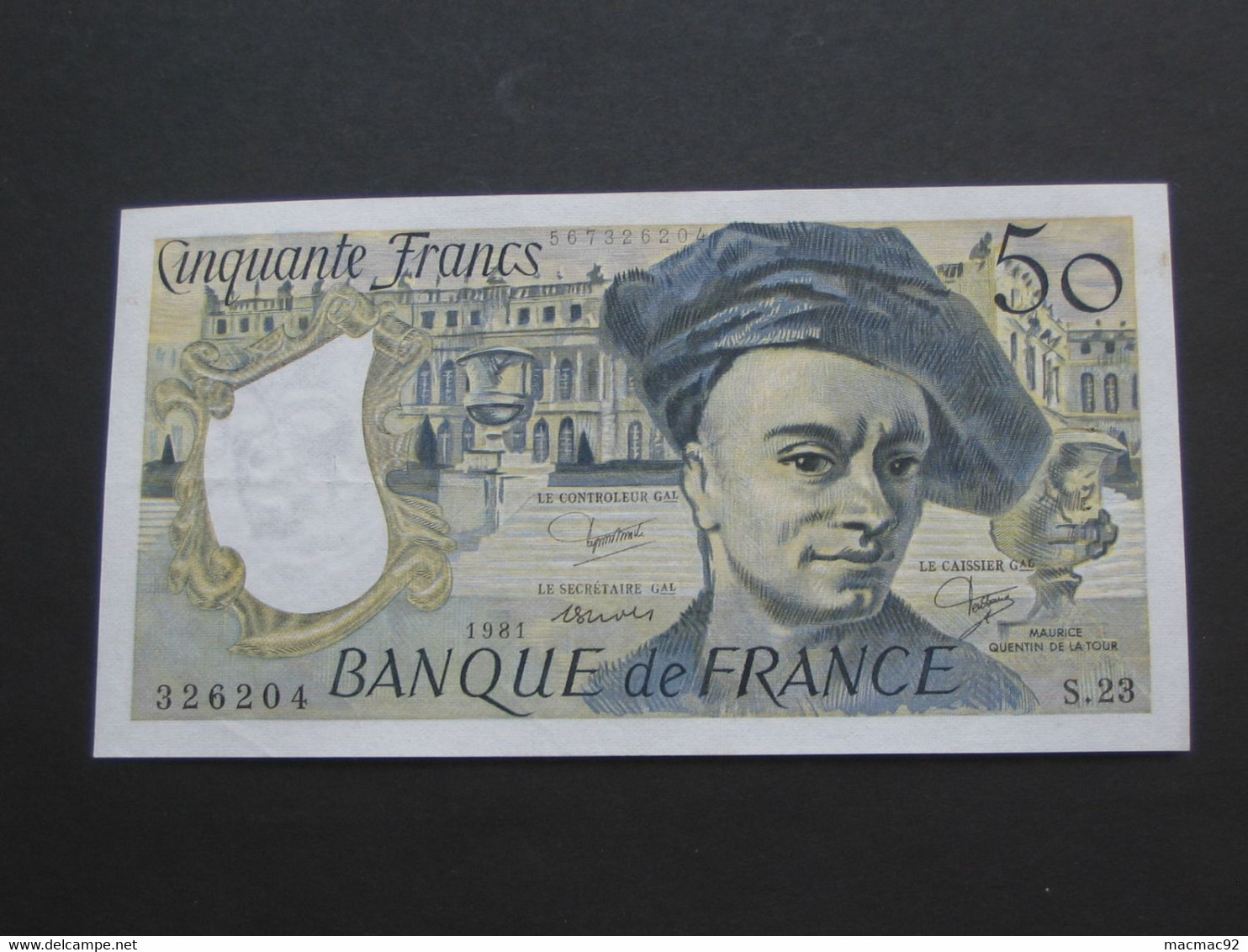 50 Cinquante Francs - QUENTIN DE LA TOUR  1981 --  Billet En SPL !!!  **** EN ACHAT IMMEDIAT **** - 50 F 1976-1992 ''Quentin De La Tour''