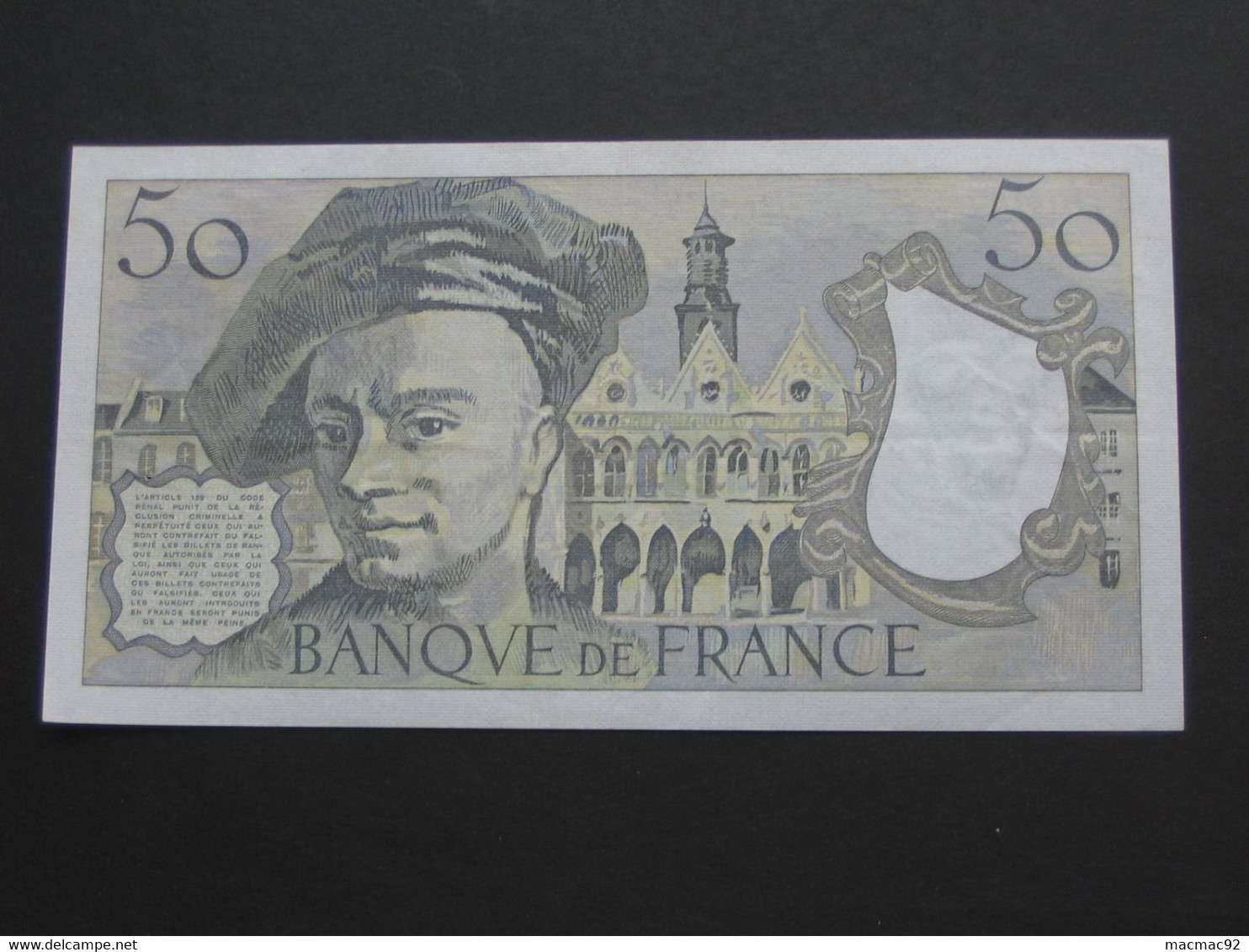 50 Cinquante Francs - QUENTIN DE LA TOUR  1981 --  Billet En SPL !!!  **** EN ACHAT IMMEDIAT **** - 50 F 1976-1992 ''quentin De La Tour''