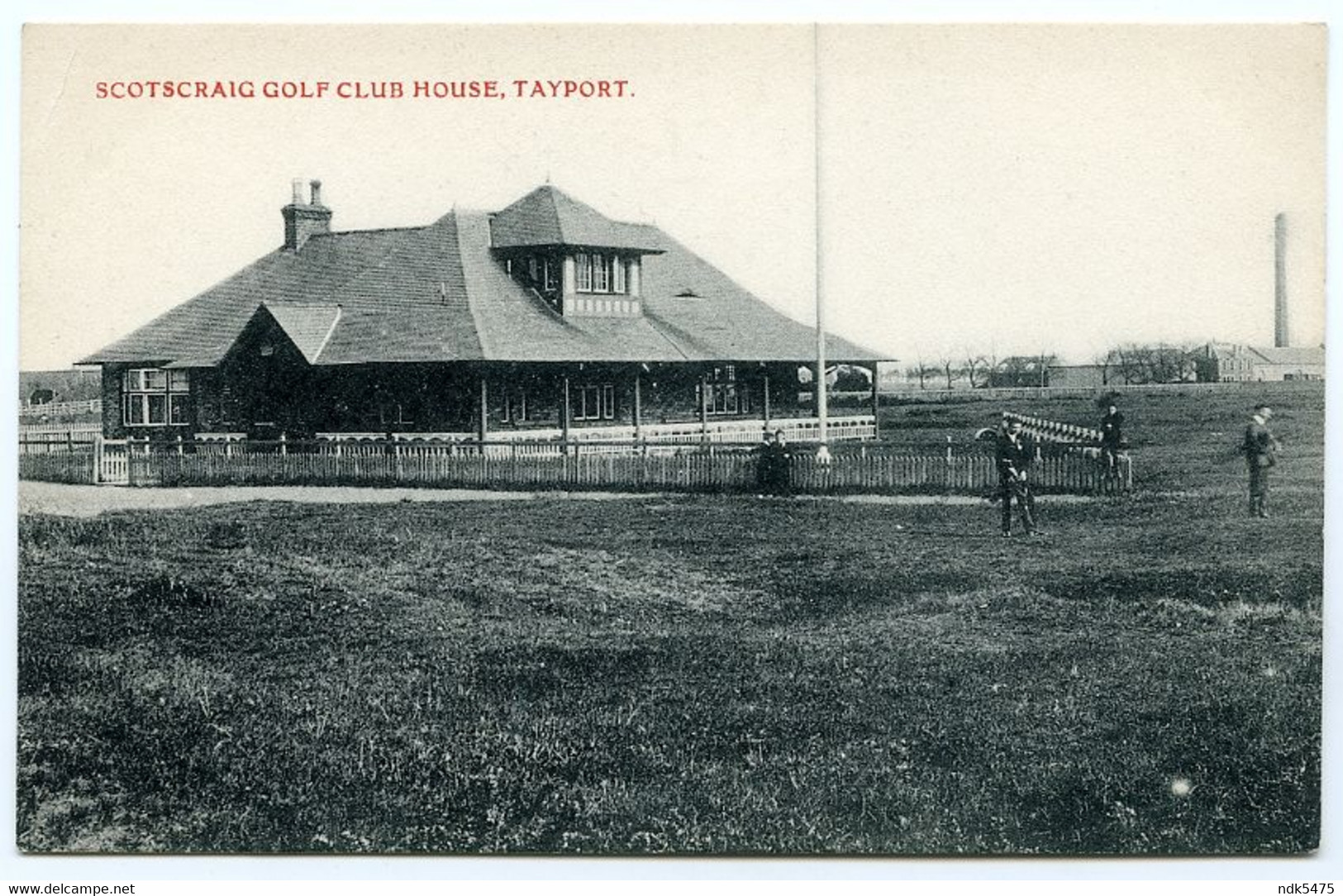 TAYPORT : SCOTSCRAIG GOLF CLUB HOUSE - Fife