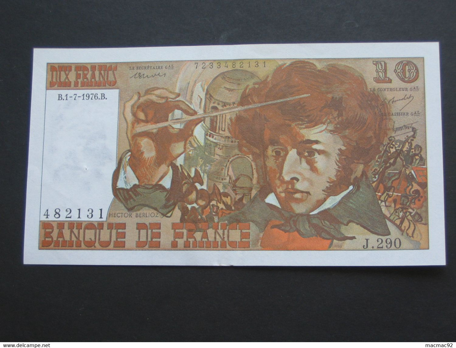 10 Dix Francs - BERLOZ  1976  **** EN ACHAT IMMEDIAT **** - 10 F 1972-1978 ''Berlioz''