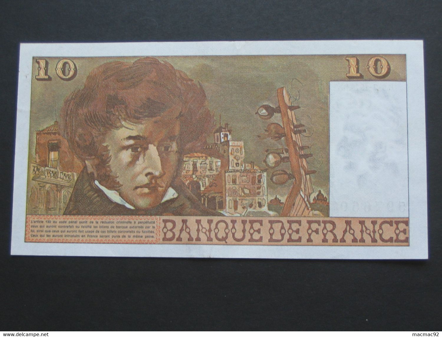 10 Dix Francs - BERLOZ  1978 - Billet Proche Du Neuf   **** EN ACHAT IMMEDIAT **** - 10 F 1972-1978 ''Berlioz''