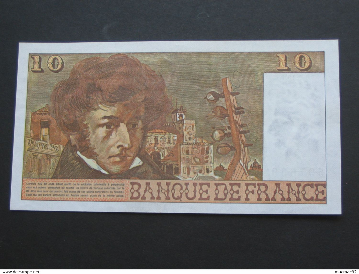 10 Dix Francs - BERLOZ  1978 - Billet Proche Du Neuf   **** EN ACHAT IMMEDIAT **** - 10 F 1972-1978 ''Berlioz''