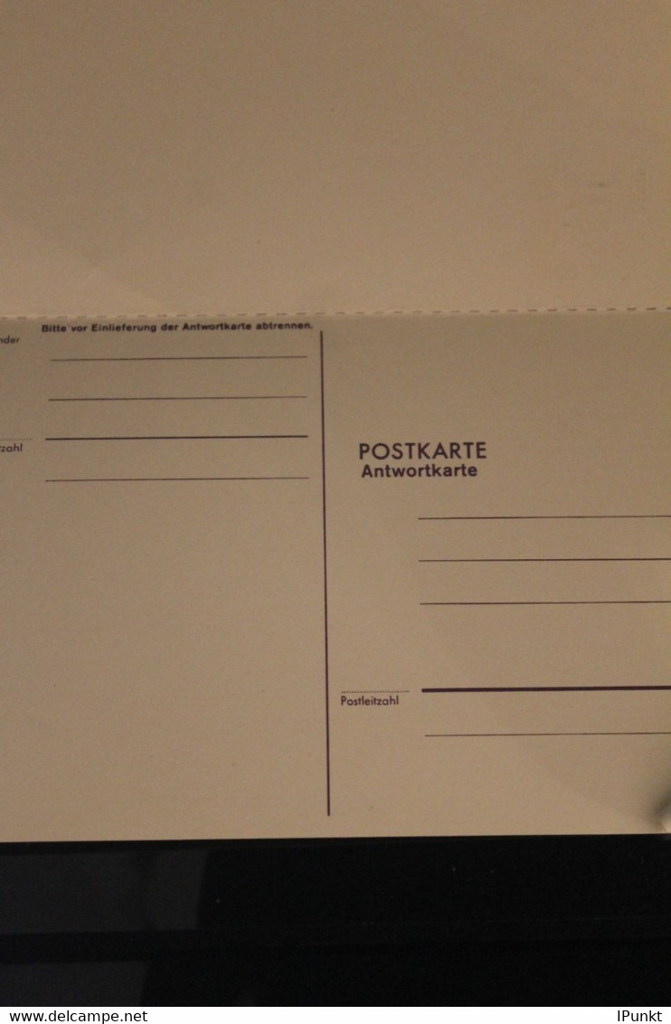 Deutschland 1989, Ganzsache PP 91, Postkarte Mit Antwortkarte, Ungebraucht - Privé Postkaarten - Ongebruikt