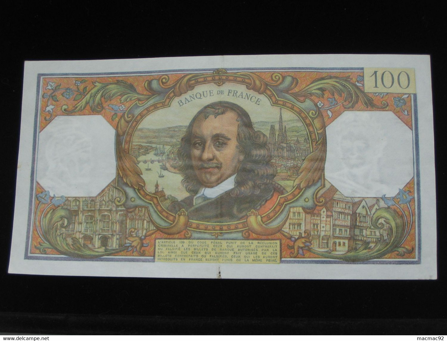 100 Cent Francs CORNEILLE  1978 - Billet Proche Du SPL  **** EN ACHAT IMMEDIAT **** - 100 F 1964-1979 ''Corneille''