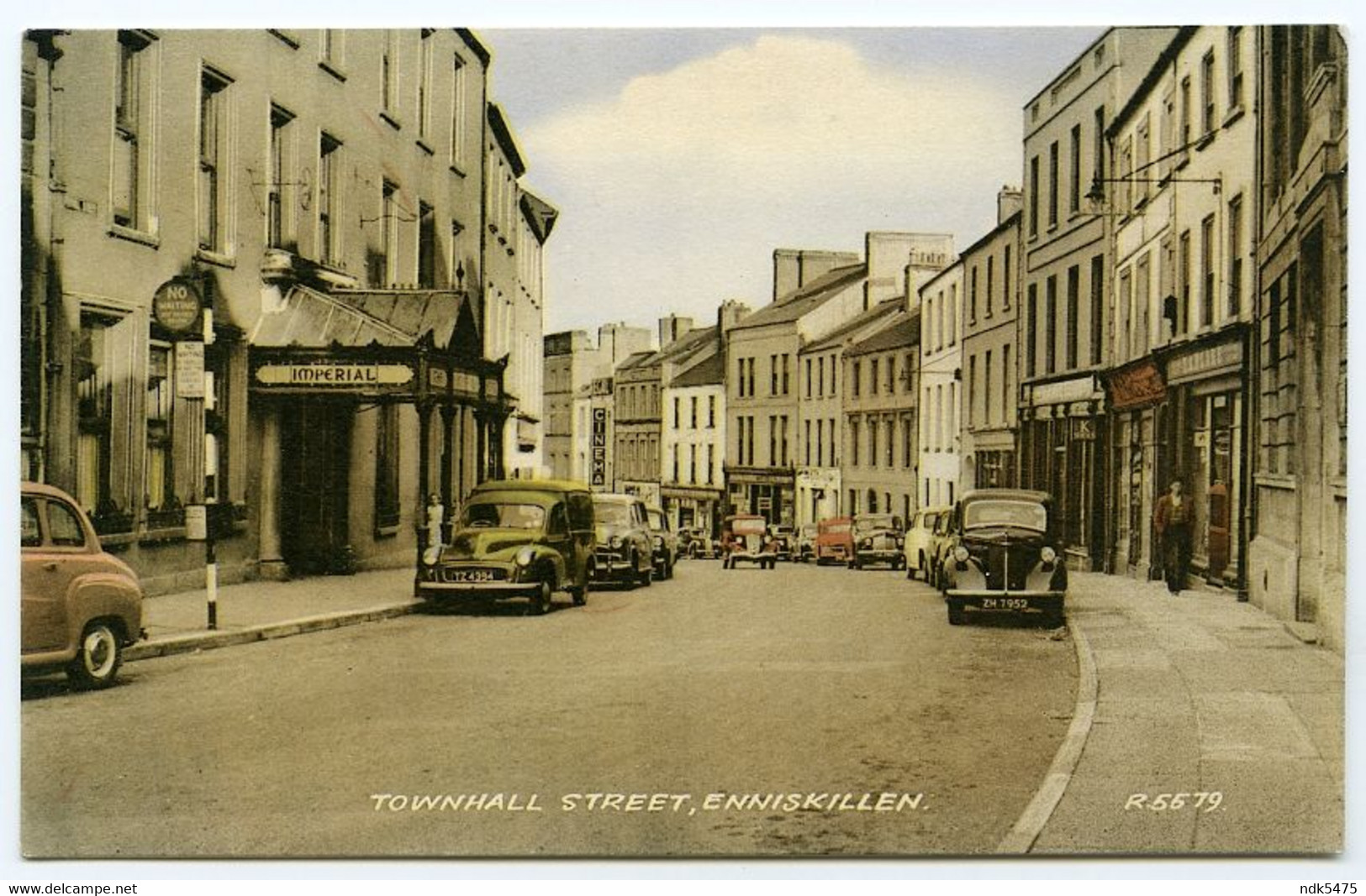 ENNISKILLEN : TOWNHALL STREET (IMPERIAL HOTEL) - Fermanagh