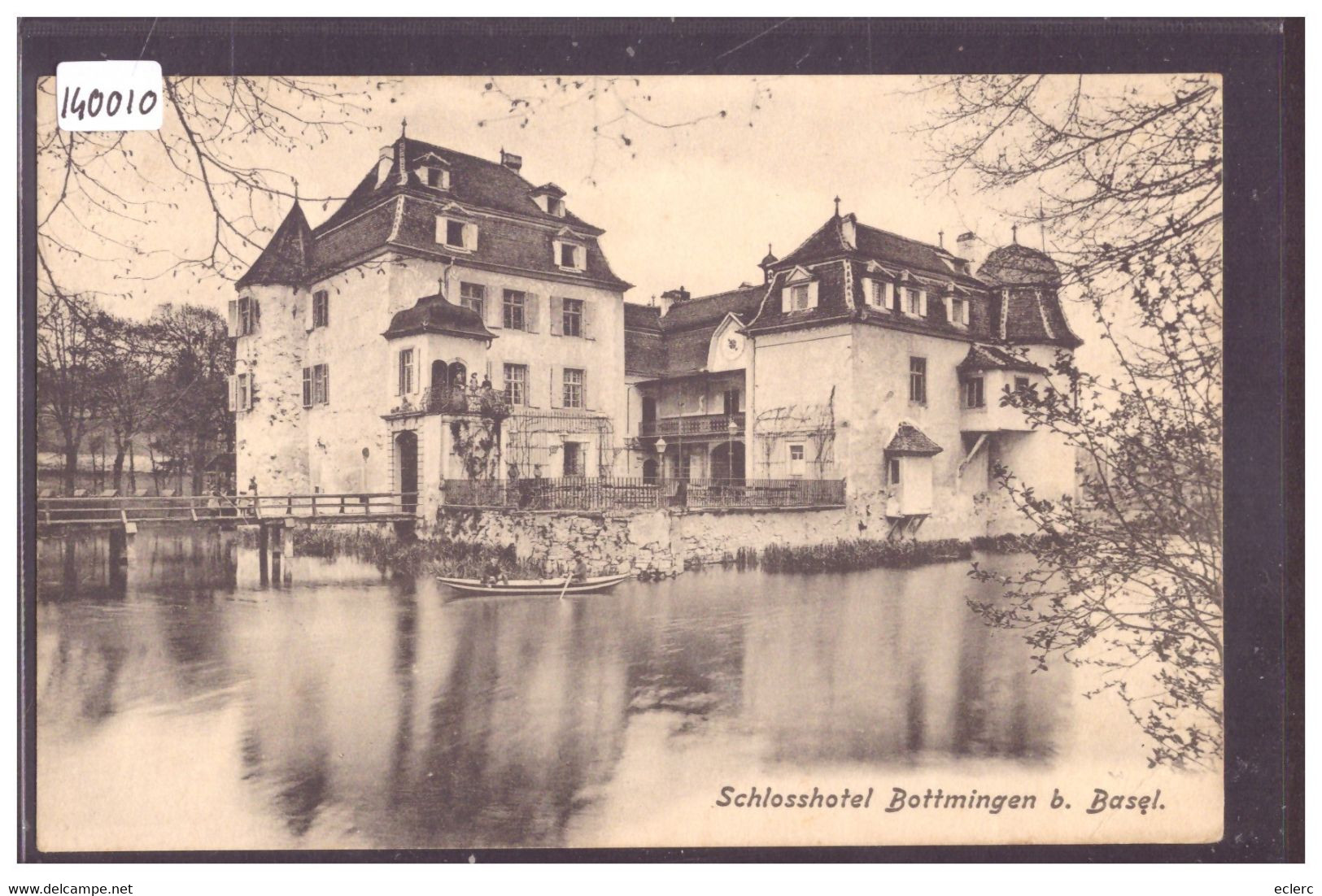 BOTTMINGEN - SCHLOSSHOTEL - B ( PLI D'ANGLE ) - Bottmingen