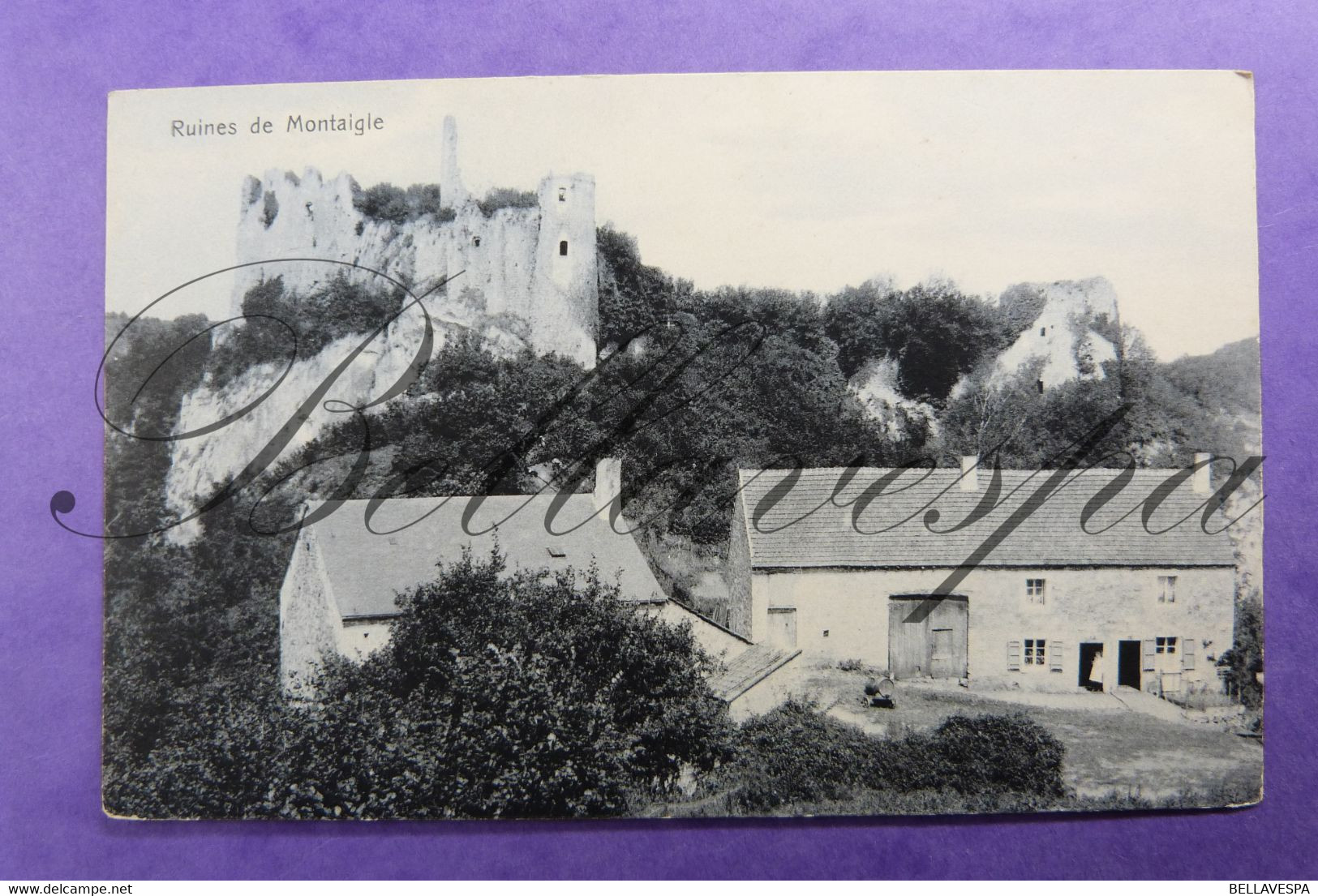 Ruines De Montaigle. Ferme Hoeve Nels Serie Yvoir N°24 - Viroinval