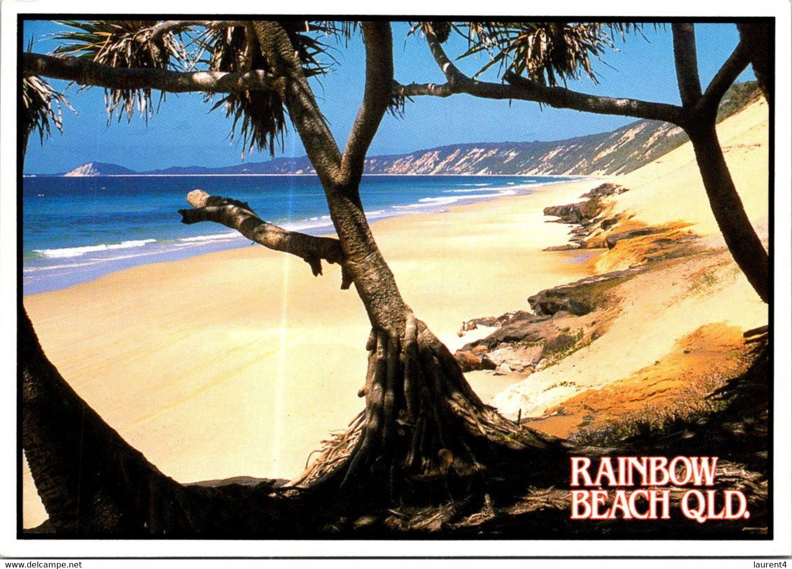 (2 F 28) Australia - QLD - Rainbow Beach (posted To Northern Ireland With Australia Marathon Sport Stamp) - Sunshine Coast