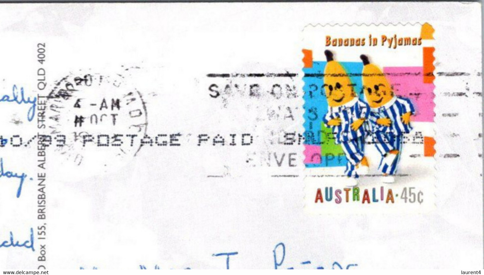 (2 F 28) Australia - QLD - Carnarvon Gorges (posted To Australia With Banana In Pyjamas Stamp) - Altri & Non Classificati