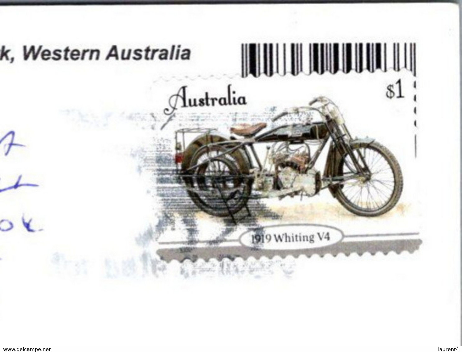 (2 F 28) Australia - WA - Valley Of The Giants (posted To Australia Motorbike Stamp) - Autres & Non Classés