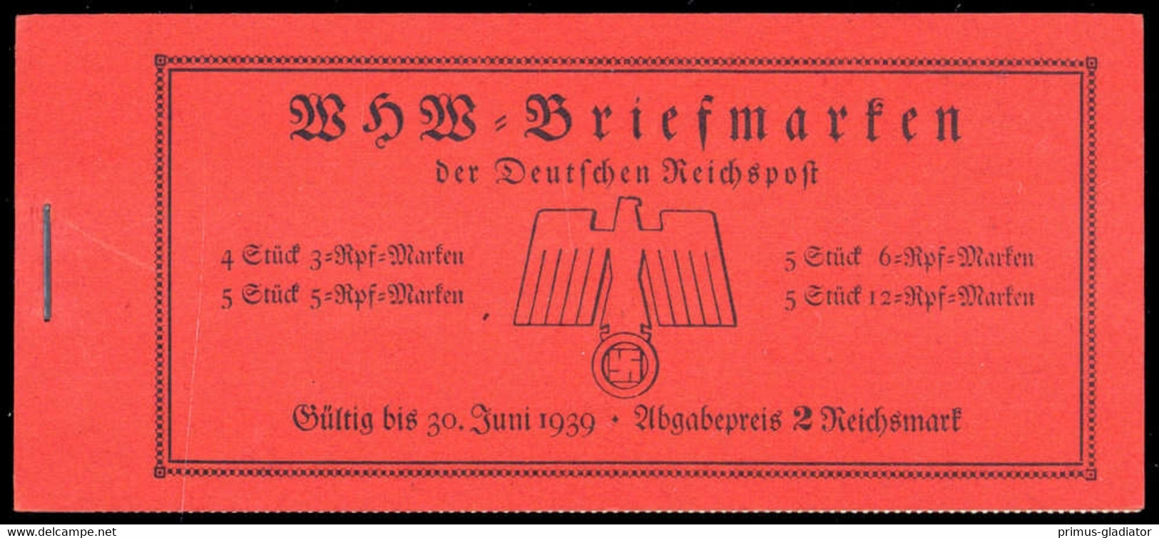 1938, Deutsches Reich, MH 45, ** - Postzegelboekjes