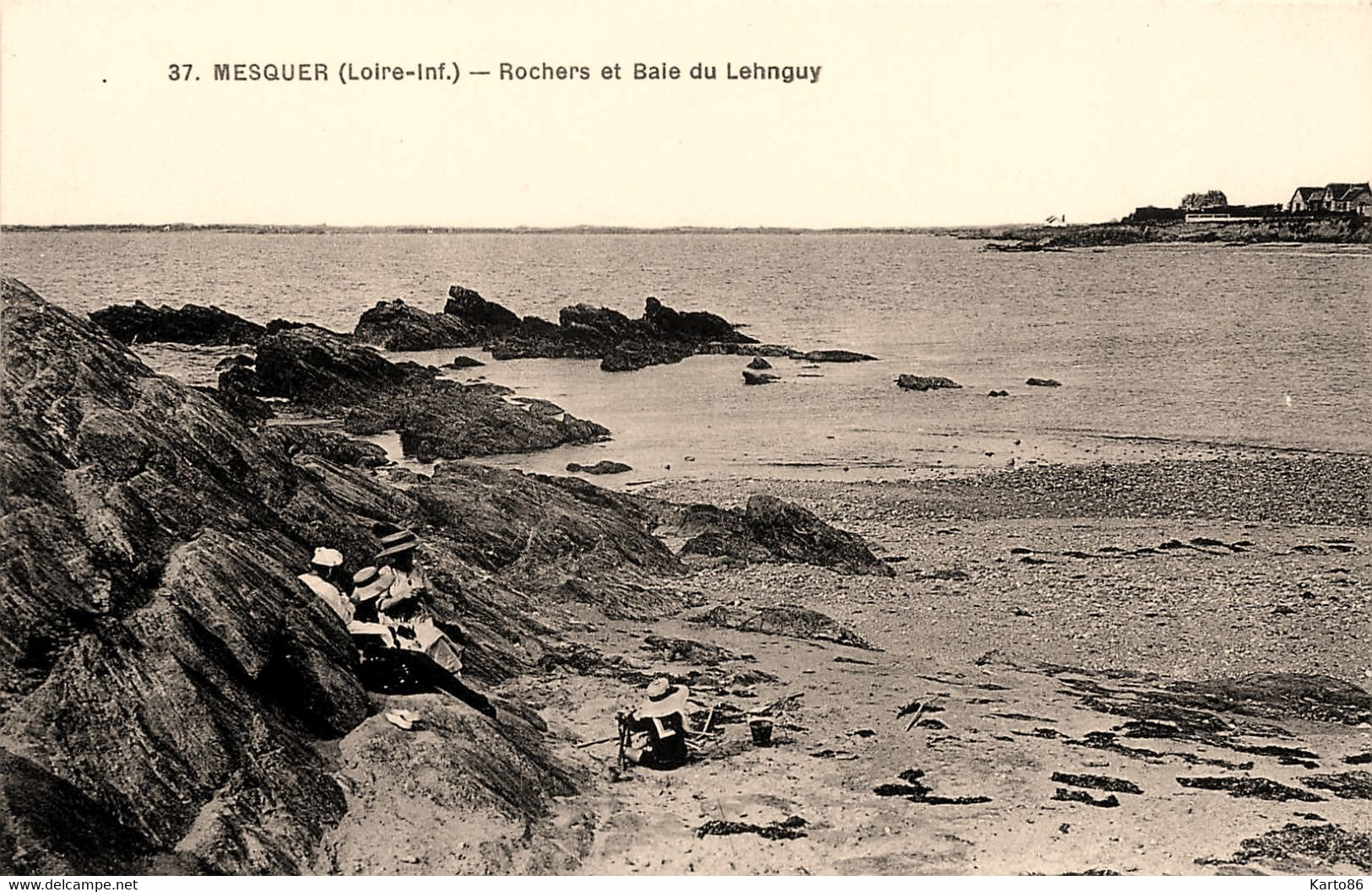 Mesquer * Quimiac * Les Rochers Et La Baie Du Lehnguy * La Plage - Mesquer Quimiac