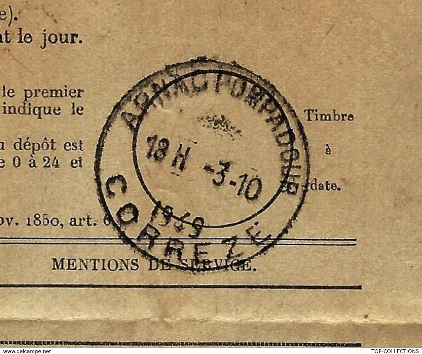 LOT DE 2 TELEGRAMMES  BRUXELLES  ET BOURGES Pour Arnac  Pompadour Corrèze 1949  VOIR SCANS - 1921-1960: Modern Period