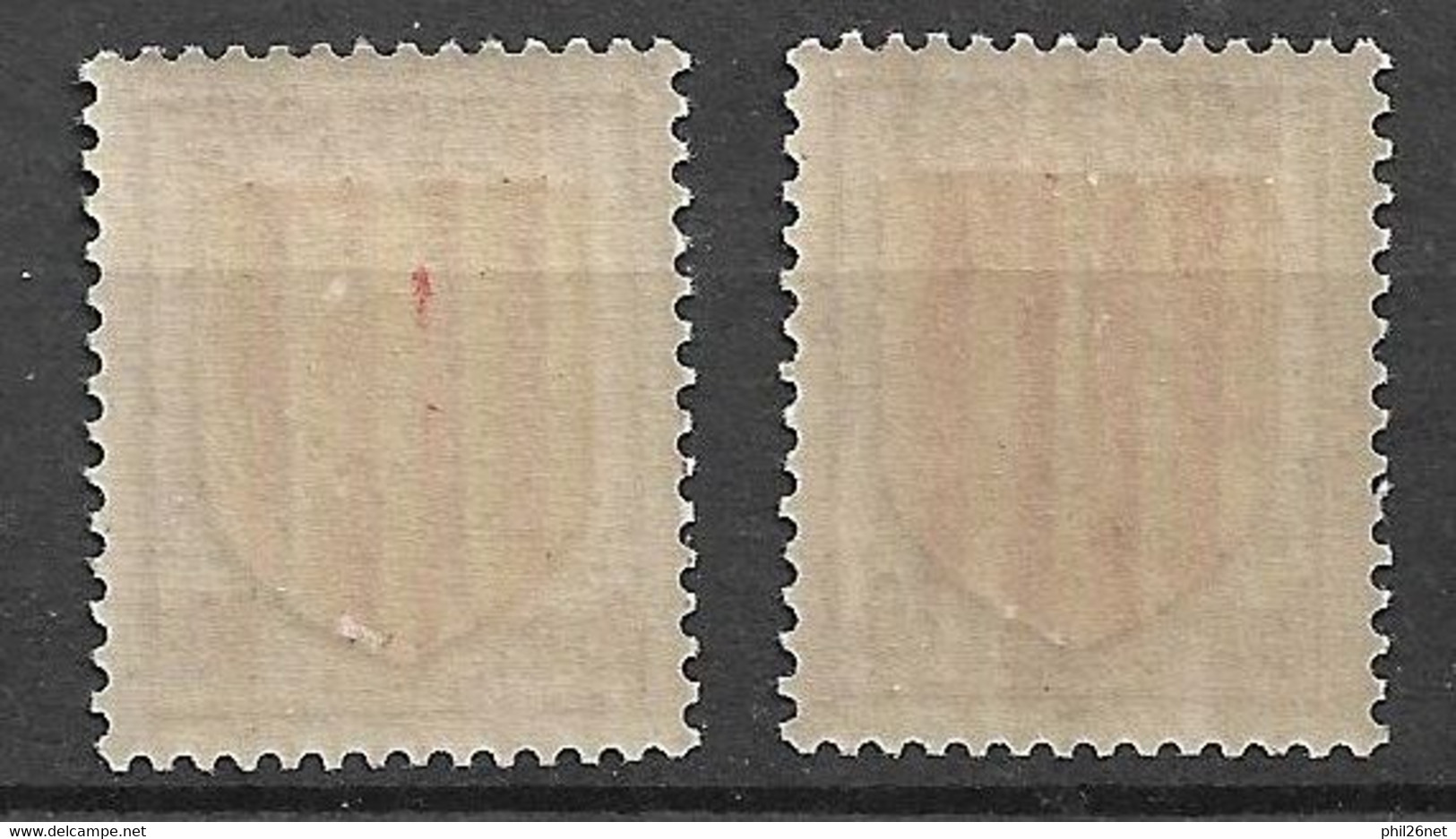 France N°1046 Et 1046 Avec Petite Variété Cadre Décalé  Neufs * *  B/TB Voir Scans    - Neufs