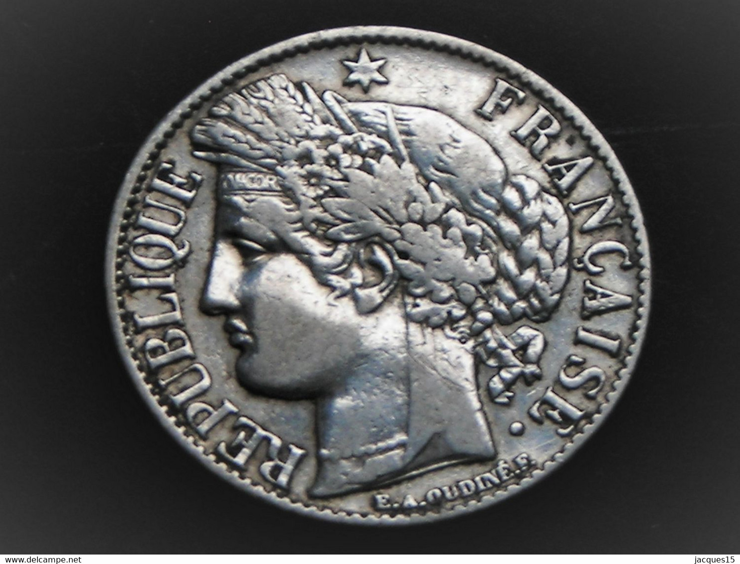 Belle Pièce ARGENT De 1 F CERES De 1895 A - Otros & Sin Clasificación