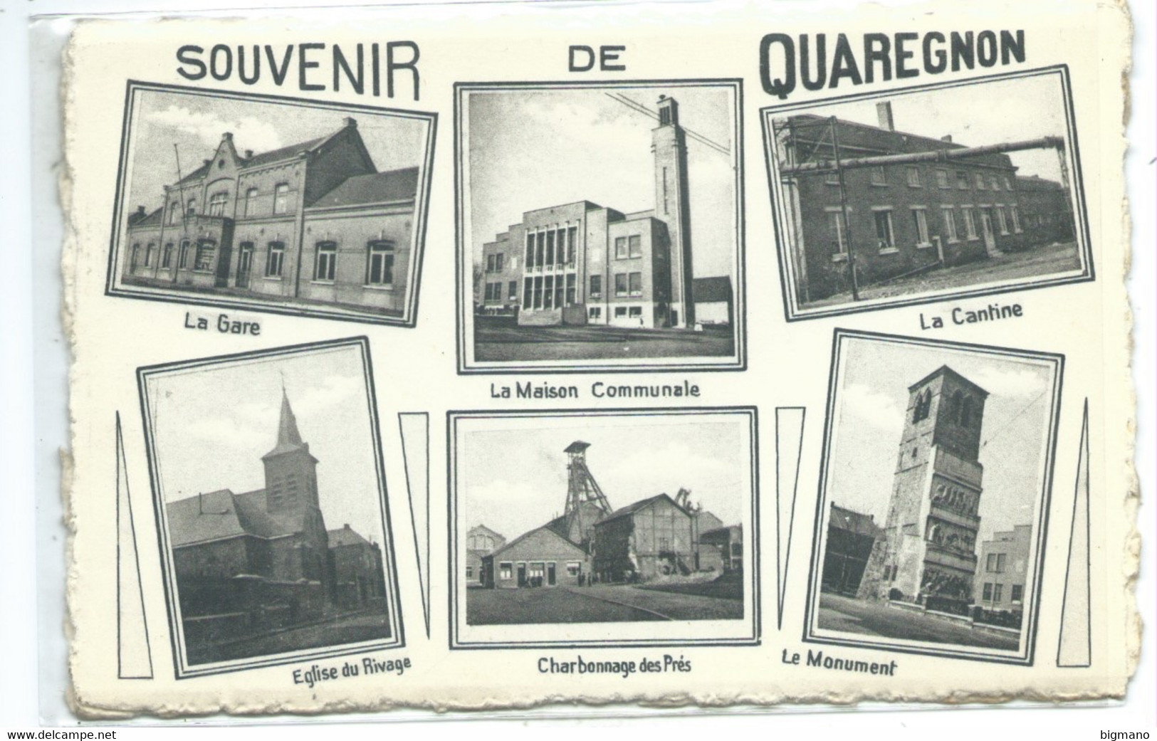 Souvenir De Quaregnon Charbonnage - Quaregnon