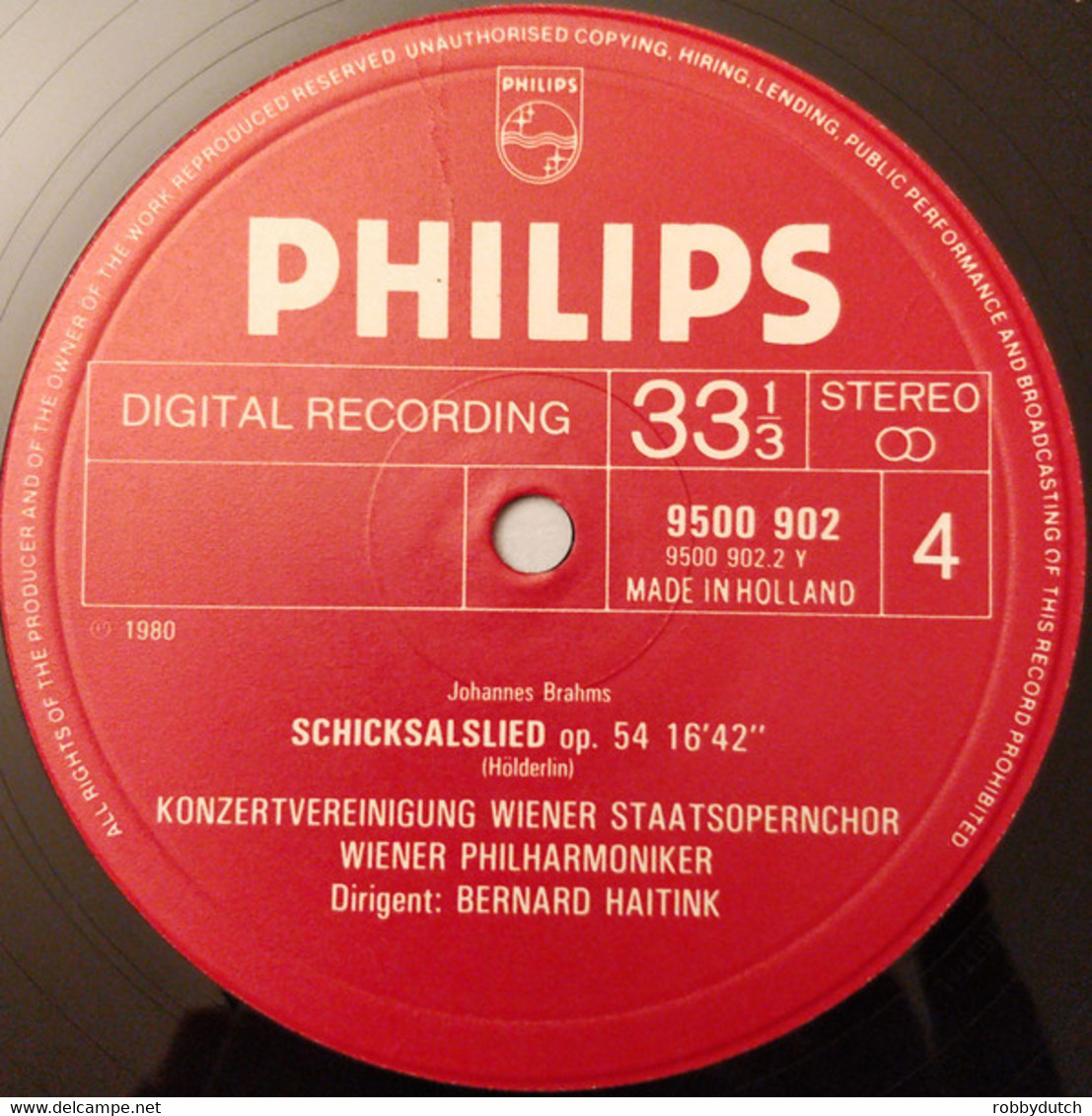 * 2LP Box *  BRAHMS: EIN DEUTSCHES REQUIEM - Schiksalslied (Holland 1980 EX!!!) - Religion & Gospel