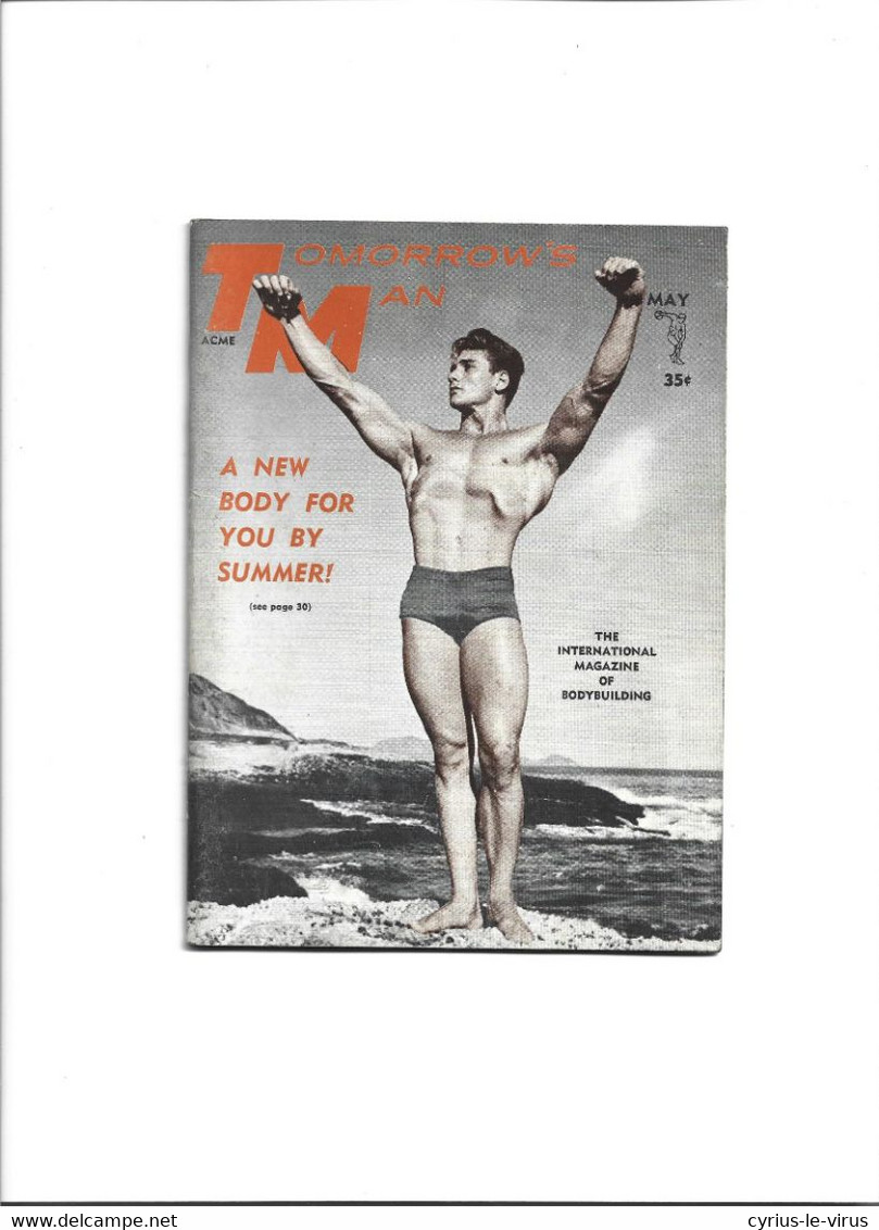 TOMORROW'S MAN  *** REVUE SPORT MUSCULATION  *** 1964 - Sport