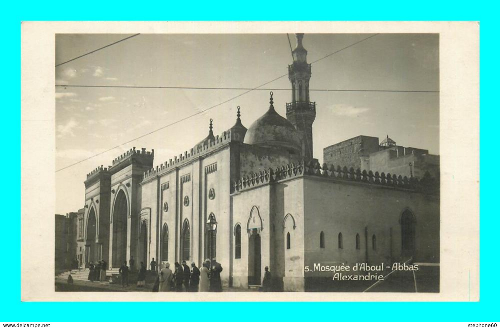 A940 / 713 Egypte Mosquée D'Aboul Abbas ALEXANDRIE - Andere & Zonder Classificatie