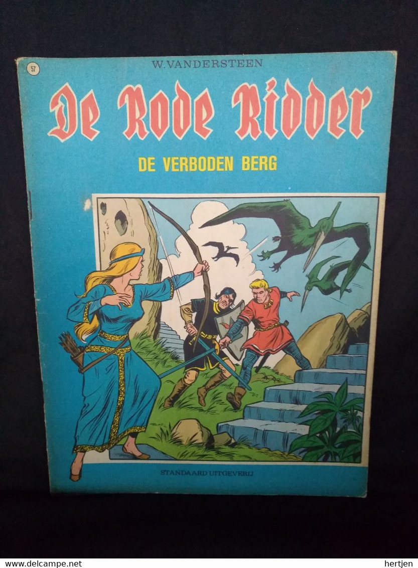 De Rode Ridder, De Verboden Berg, Strip No 57, Eerste Druk - Rode Ridder, De