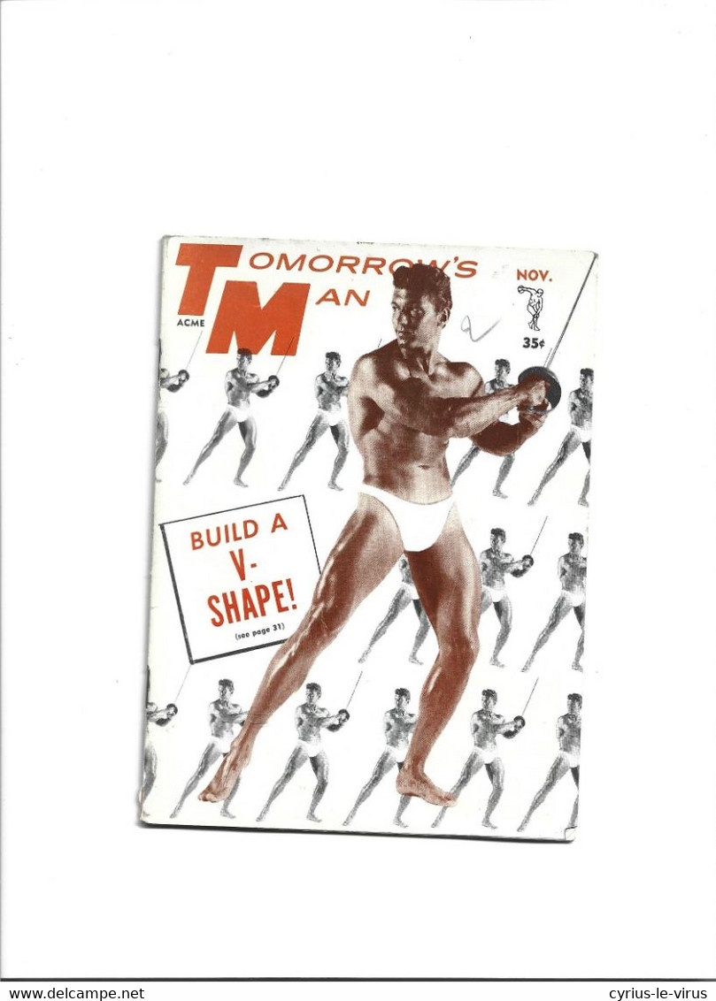 TOMORROW'S MAN  *** REVUE SPORT MUSCULATION  *** 1963 - Sport