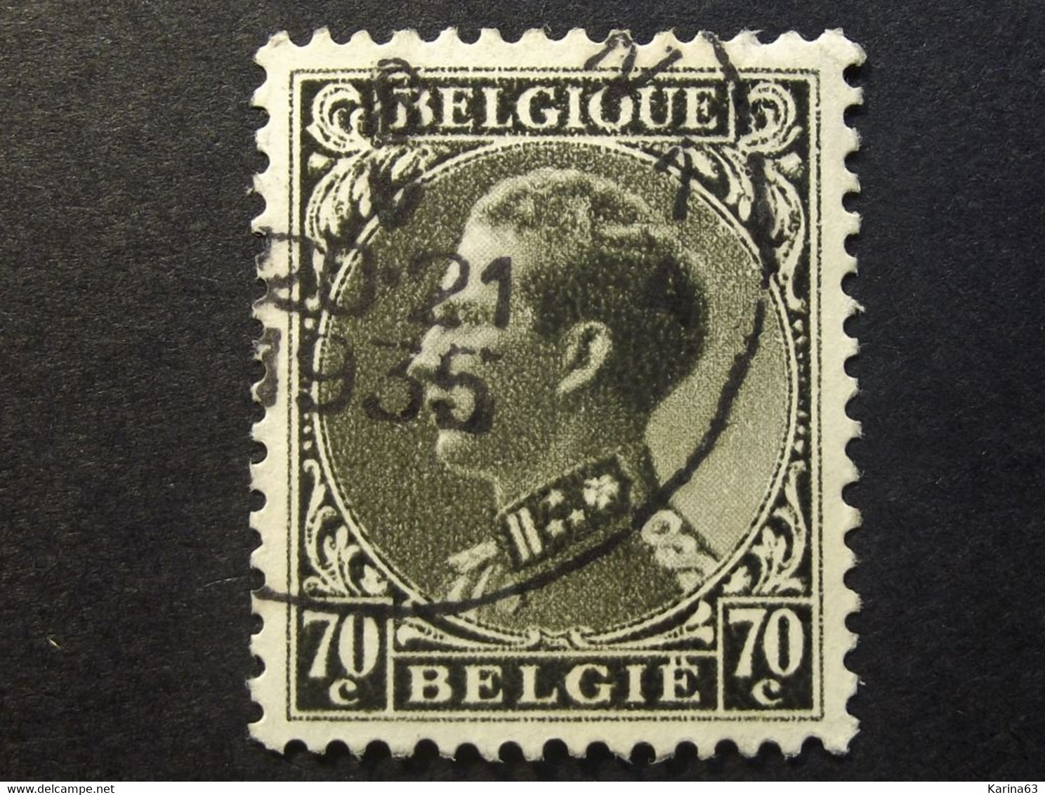 Belgie Belgique - 1934 - OPB/COB  N° 401 -  1waarde - Obl. 1935 - 1934-1935 Leopold III