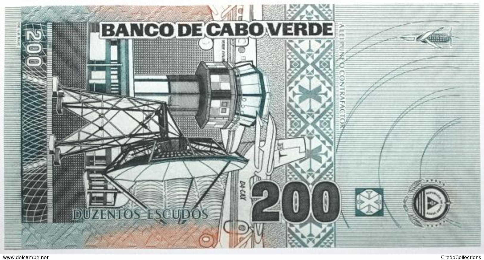 Cap-Vert - 200 Escudos - 2005 - PICK 68a - NEUF - Cape Verde