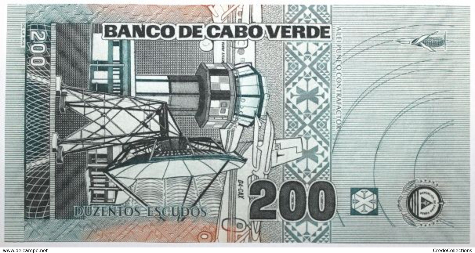 Cap-Vert - 200 Escudos - 2005 - PICK 68a - NEUF - Cabo Verde