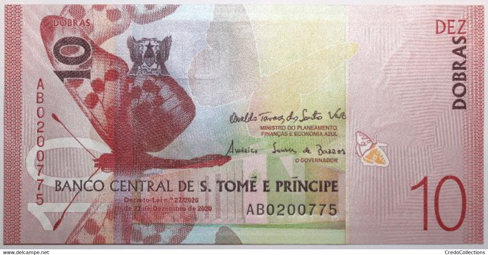 Sao Tome Et Principe - 10 Dobras - 2020 - PICK 77 - NEUF - Sao Tomé Et Principe