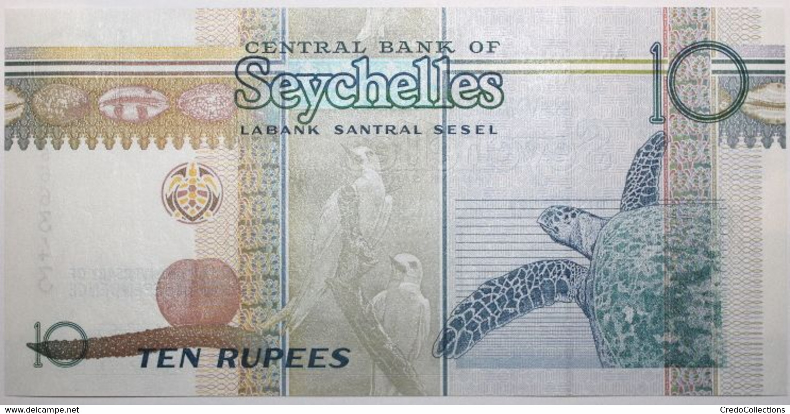 Seychelles - 10 Roupies - 2016 - PICK 52a - NEUF - Seychellen