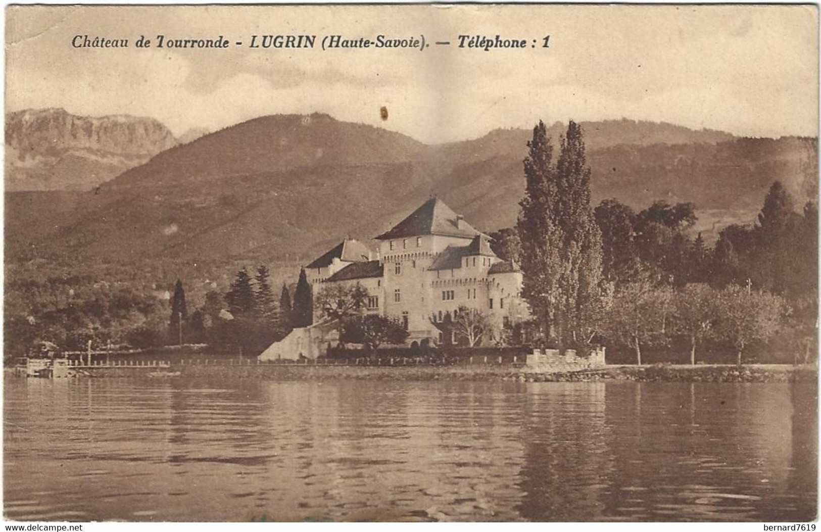 74  Lugrin  - Environs D'evian Les Bains  - Chateau De Tourronde - Lugrin