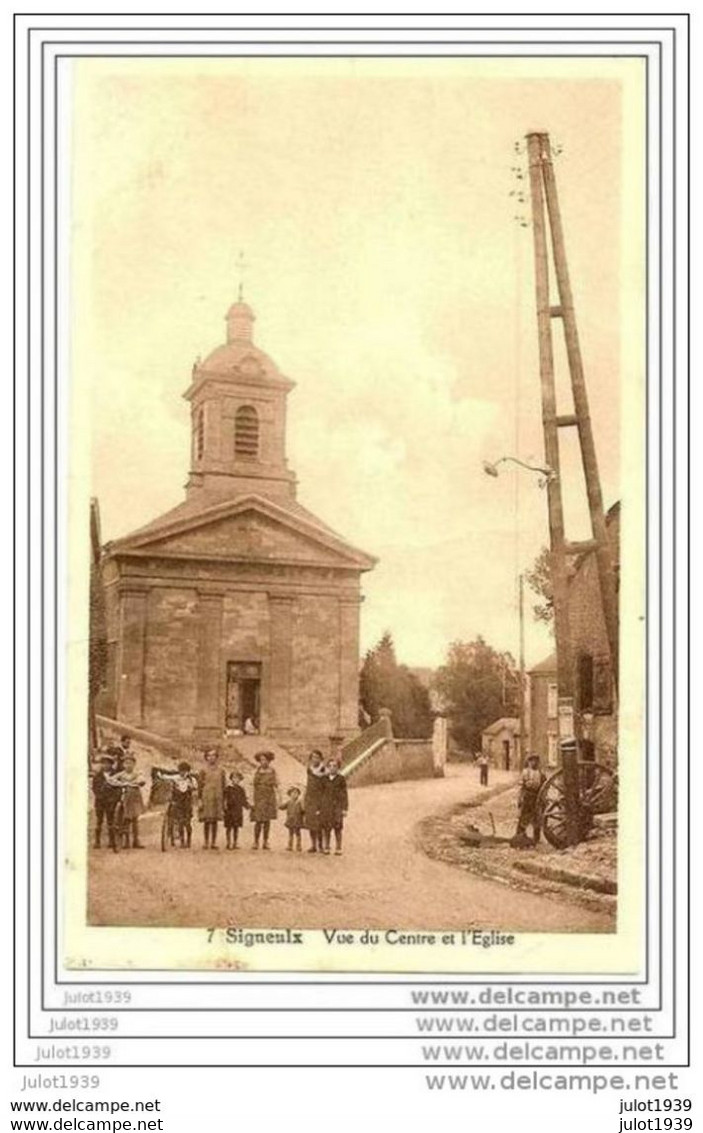 SIGNEULX ..--  Vue Du Centre Et Eglise . - Musson