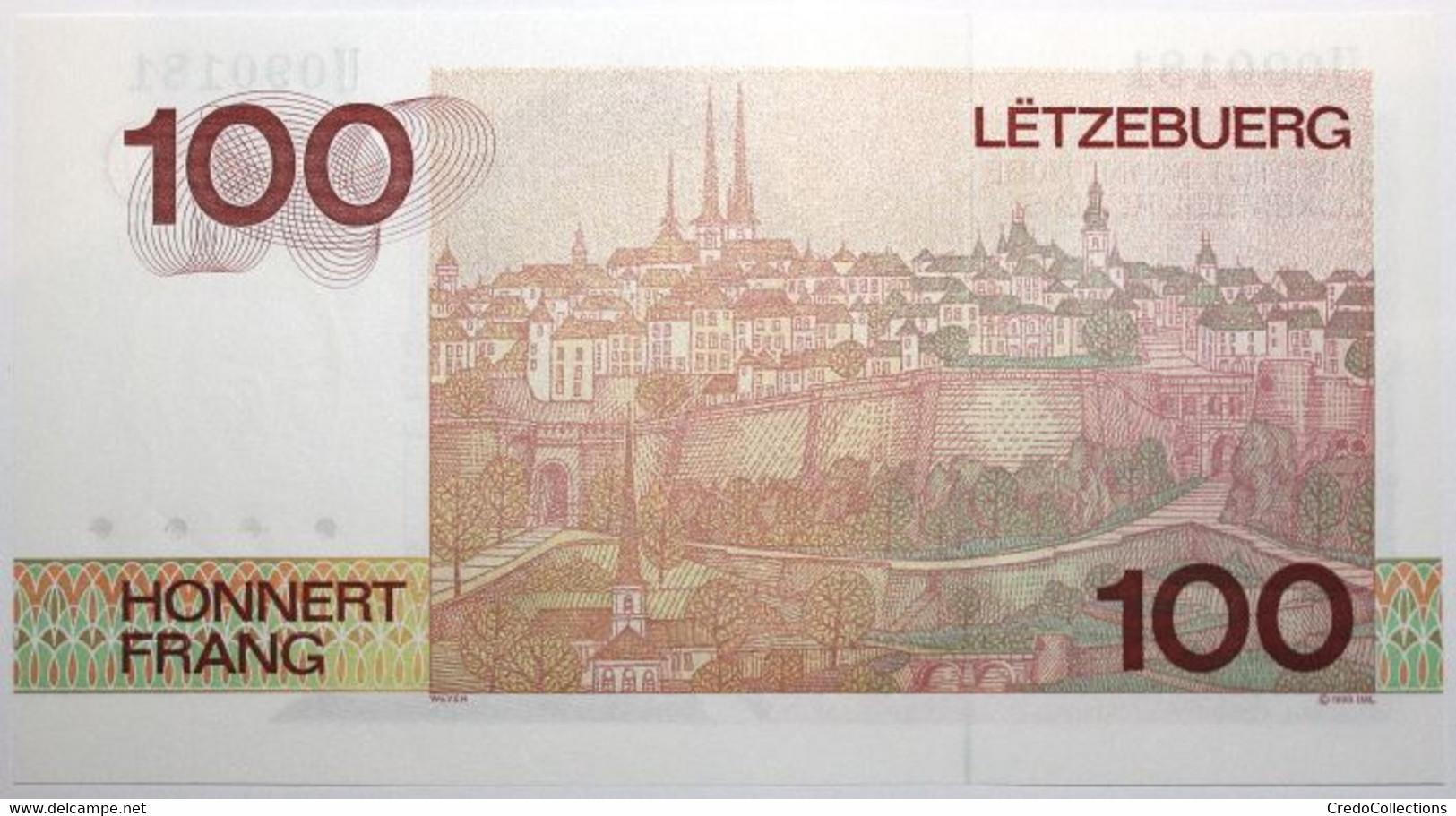 Luxembourg - 100 Francs - 1986 - PICK 58b - NEUF - Luxemburg