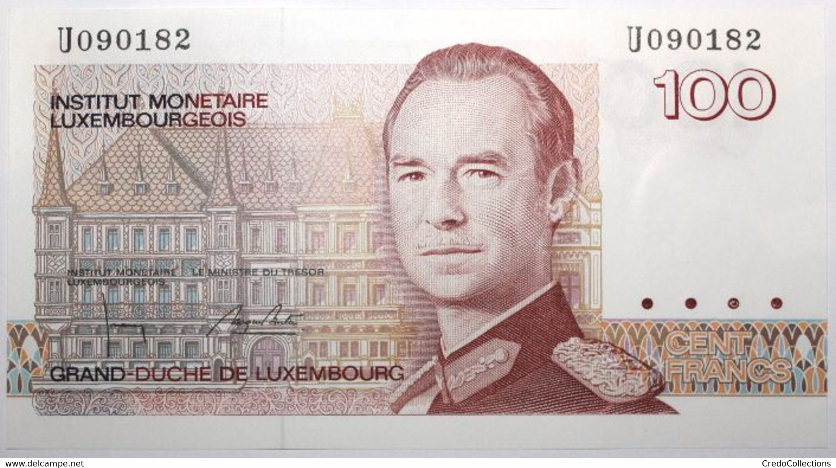 Luxembourg - 100 Francs - 1986 - PICK 58b - NEUF - Luxemburg