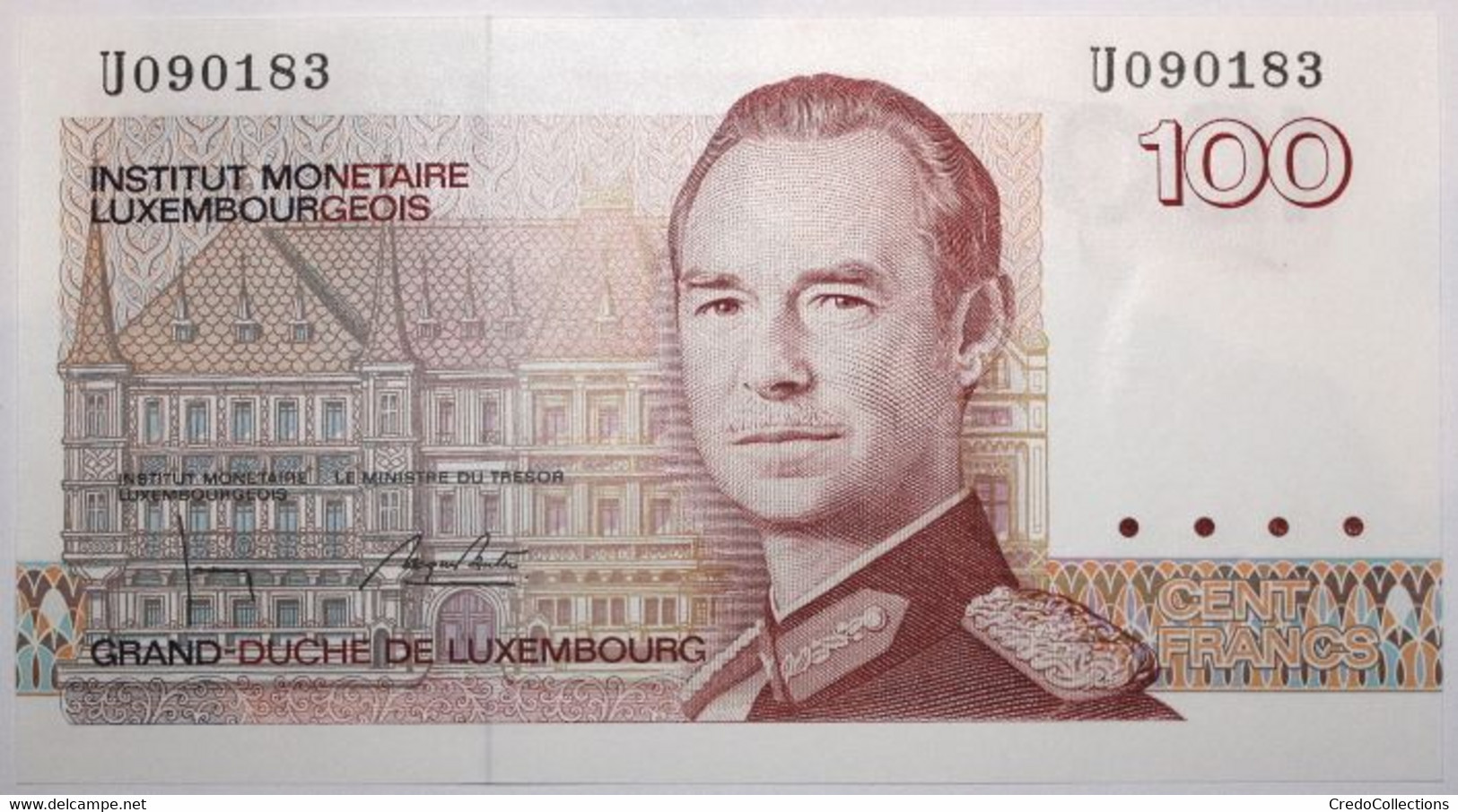 Luxembourg - 100 Francs - 1986 - PICK 58b - NEUF - Lussemburgo