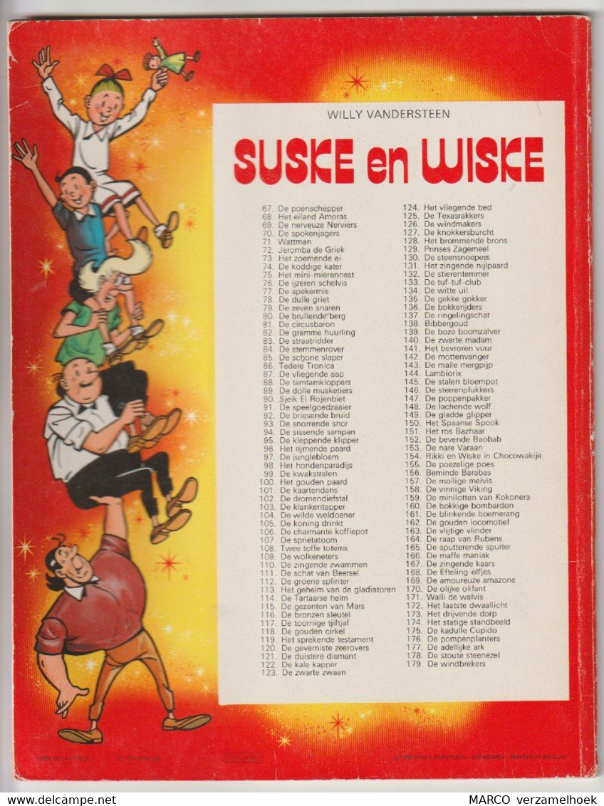 77. Suske En Wiske De Apekermis Standaard Willy Vandersteen - Suske & Wiske