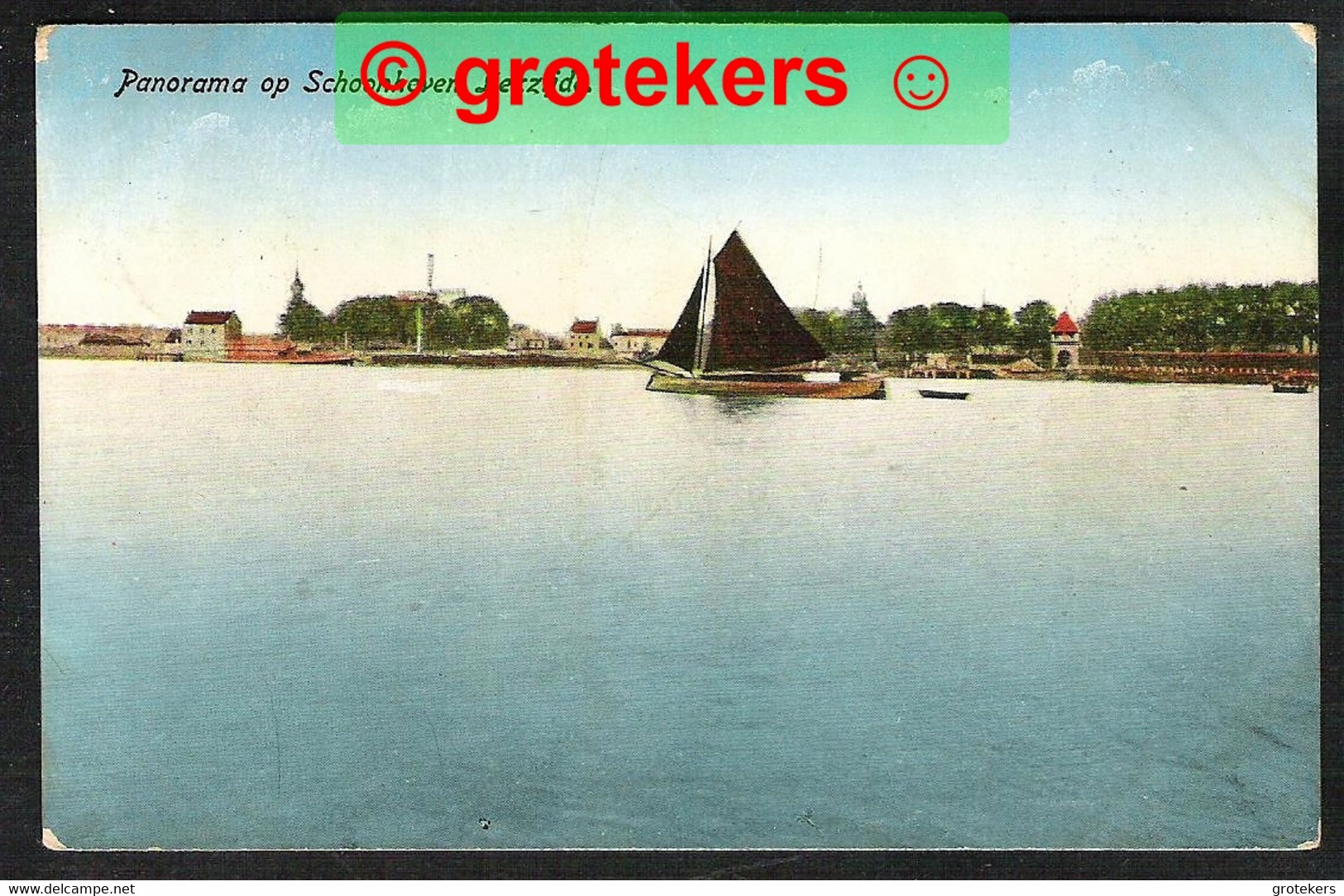 SCHOONHOVEN Lekzijde 1924 Ed: De Gruyter Schoonhoven - Schoonhoven