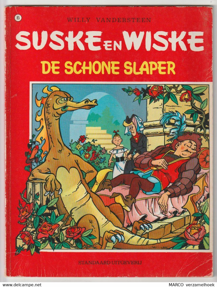 85. Suske En Wiske De Schone Slaper Standaard Willy Vandersteen - Suske & Wiske