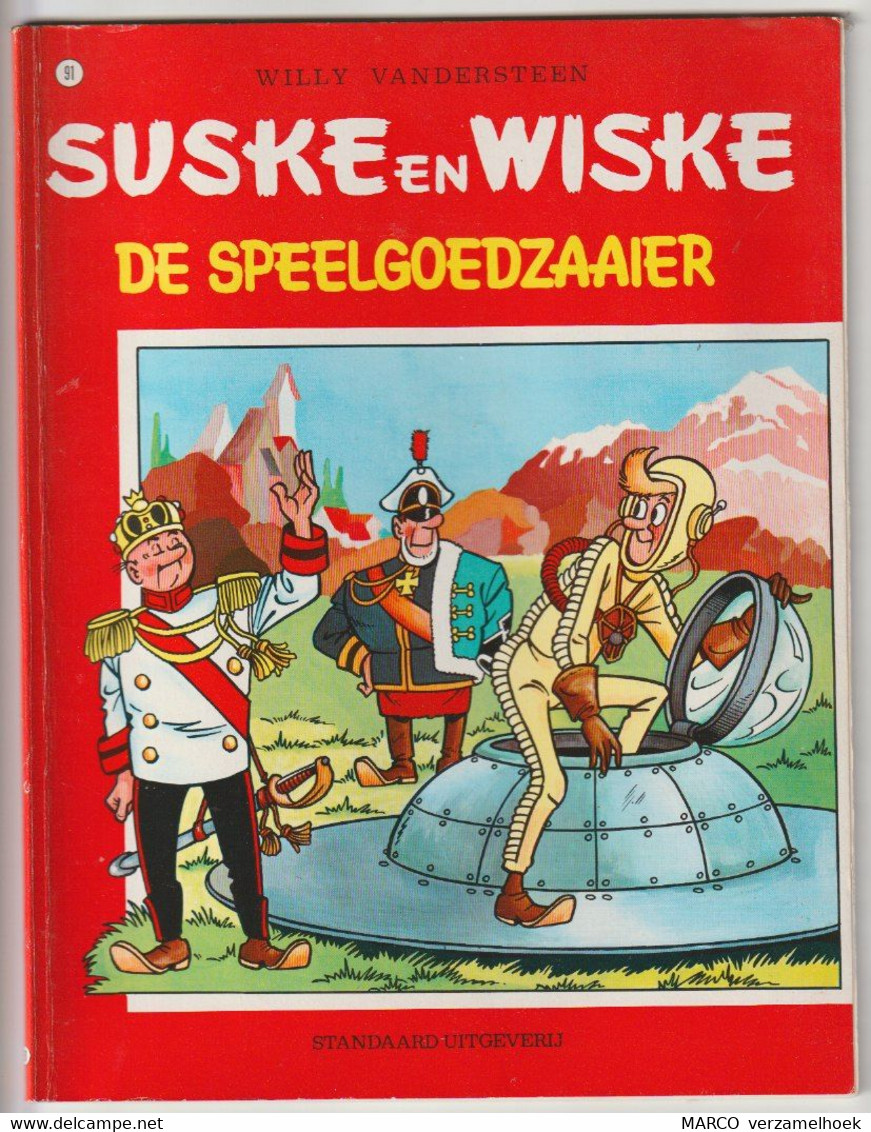 91. Suske En Wiske De Speelgoedzaaier Standaard Willy Vandersteen - Suske & Wiske