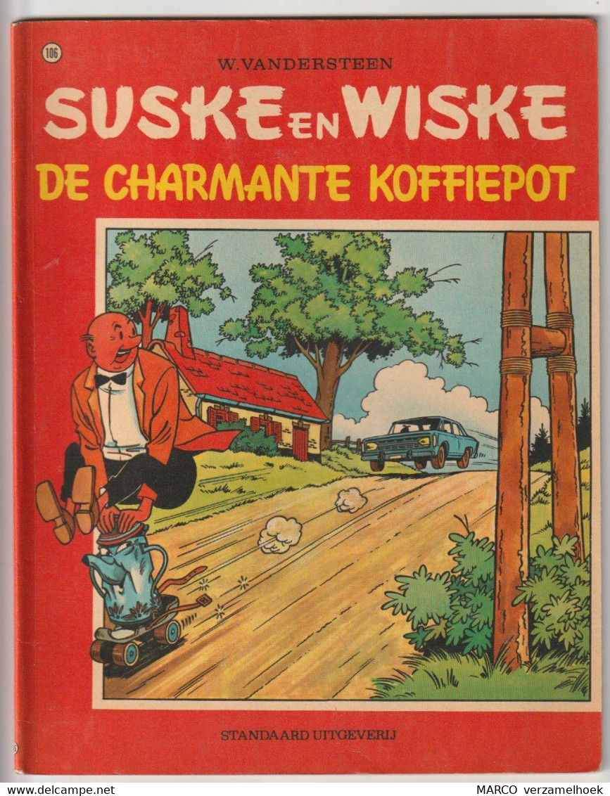 106. Suske En Wiske De Charmante Koffiepot Standaard Willy Vandersteen - Suske & Wiske