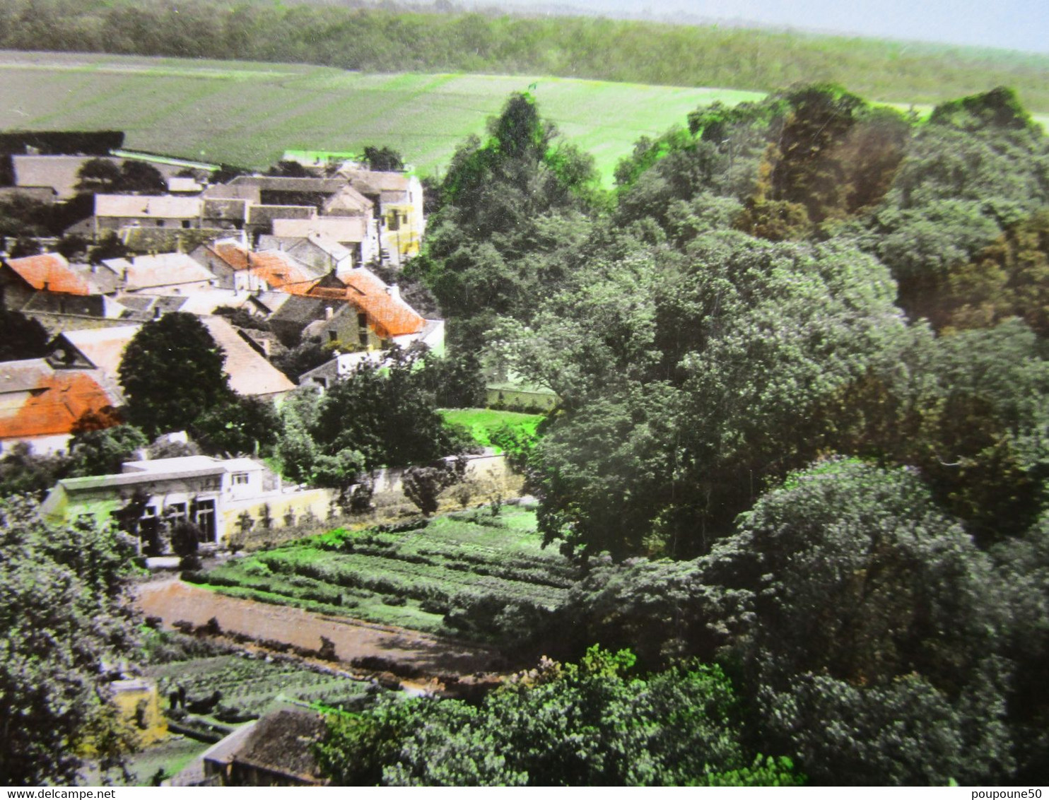 CP 94 Val De Marne En Avion Au Dessus De MAROLLES En BRIE S&O Prés Villecresne  - L'église Saint Julien De Brioude 1965 - Marolles En Brie