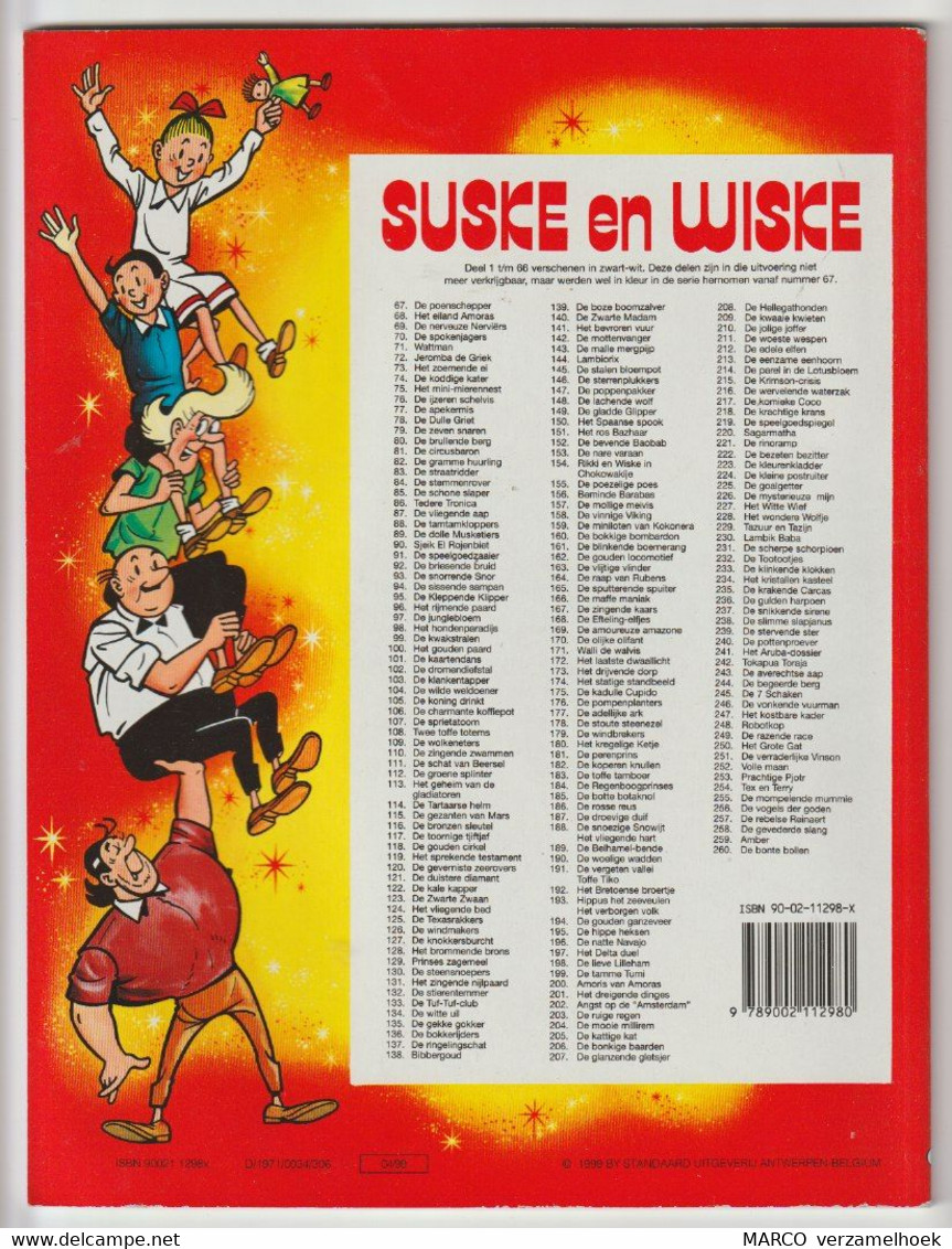 116. Suske En Wiske De Bronzen Sleutel Standaard Willy Vandersteen - Suske & Wiske