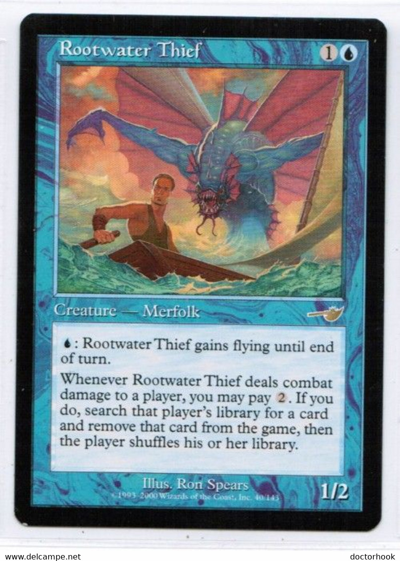 MAGIC The GATHERING  "Rootwater Thief"---NEMESIS (MTG--146-8) - Andere & Zonder Classificatie