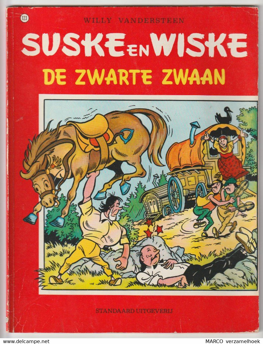 123. Suske En Wiske De Zwarte Zwaan Standaard Willy Vandersteen - Suske & Wiske