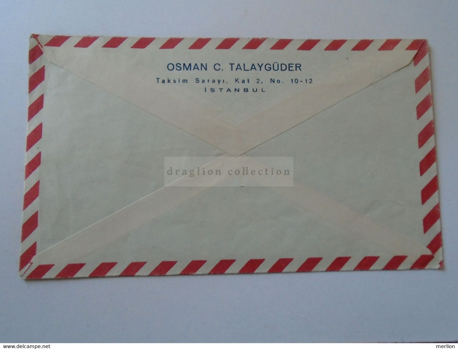 D188328 TÜRKIYE   Airmail Cover  Cancel  Taksim  1981 Istanbul   -  Sent To  Hungary - Lettres & Documents