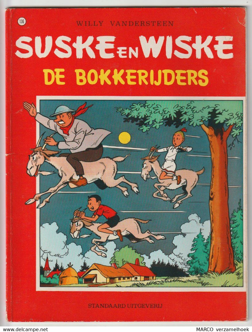 136. Suske En Wiske De Bokkerijders Willy Vandersteen - Suske & Wiske