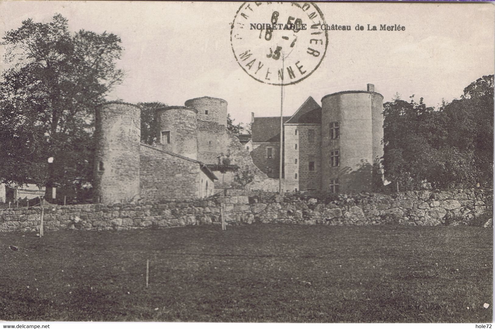 42 -  Noirétable (Loire)  - Château De La Merlée - Noiretable