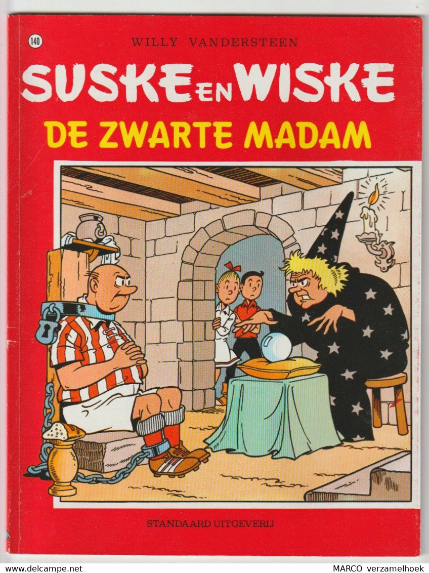 140. Suske En Wiske De Zwarte Madam Willy Vandersteen - Suske & Wiske