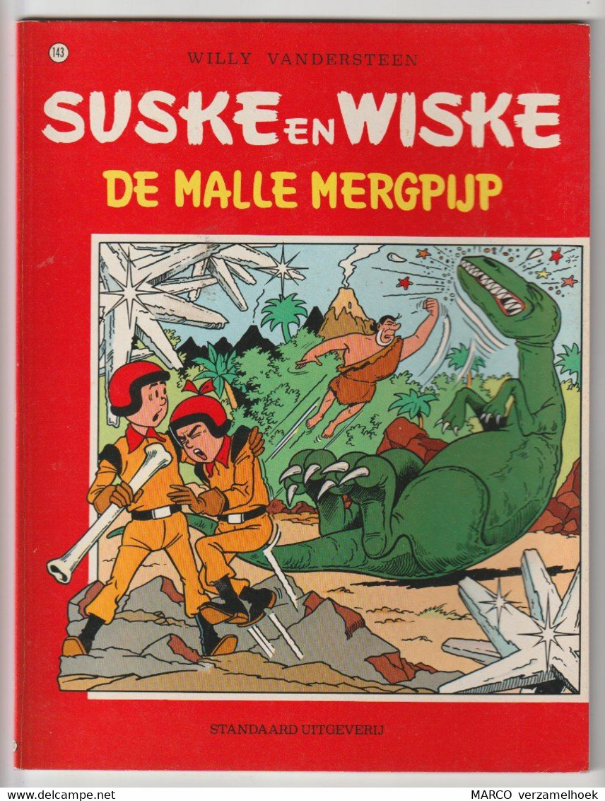 143. Suske En Wiske De Malle Mergpijp Willy Vandersteen - Suske & Wiske