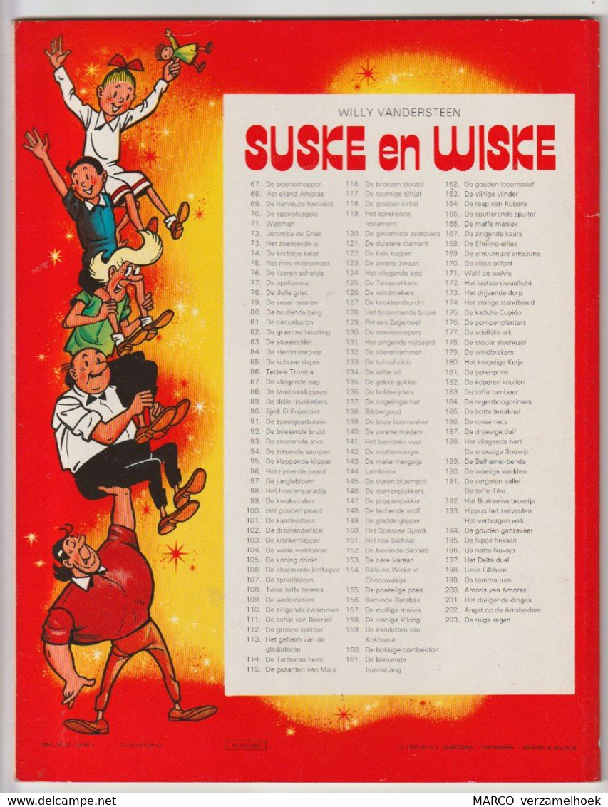 148. Suske En Wiske De Lachende Wolf Willy Vandersteen - Suske & Wiske